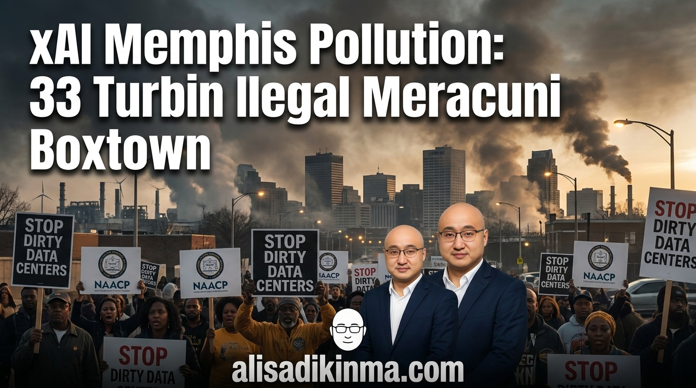 xAI Memphis Pollution: 33 Illegal Turbines Poisoning Boxtown