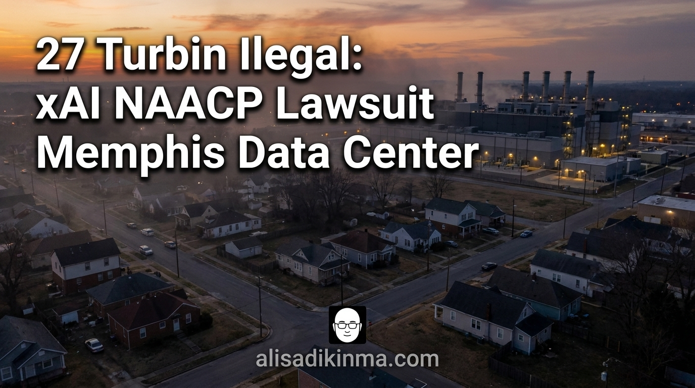 27 Illegal Turbines: xAI NAACP Lawsuit Memphis Data Center