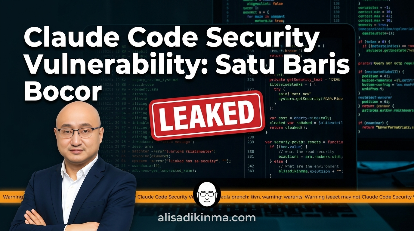 Claude Code Security Vulnerability: One Missing Line Leaked It All