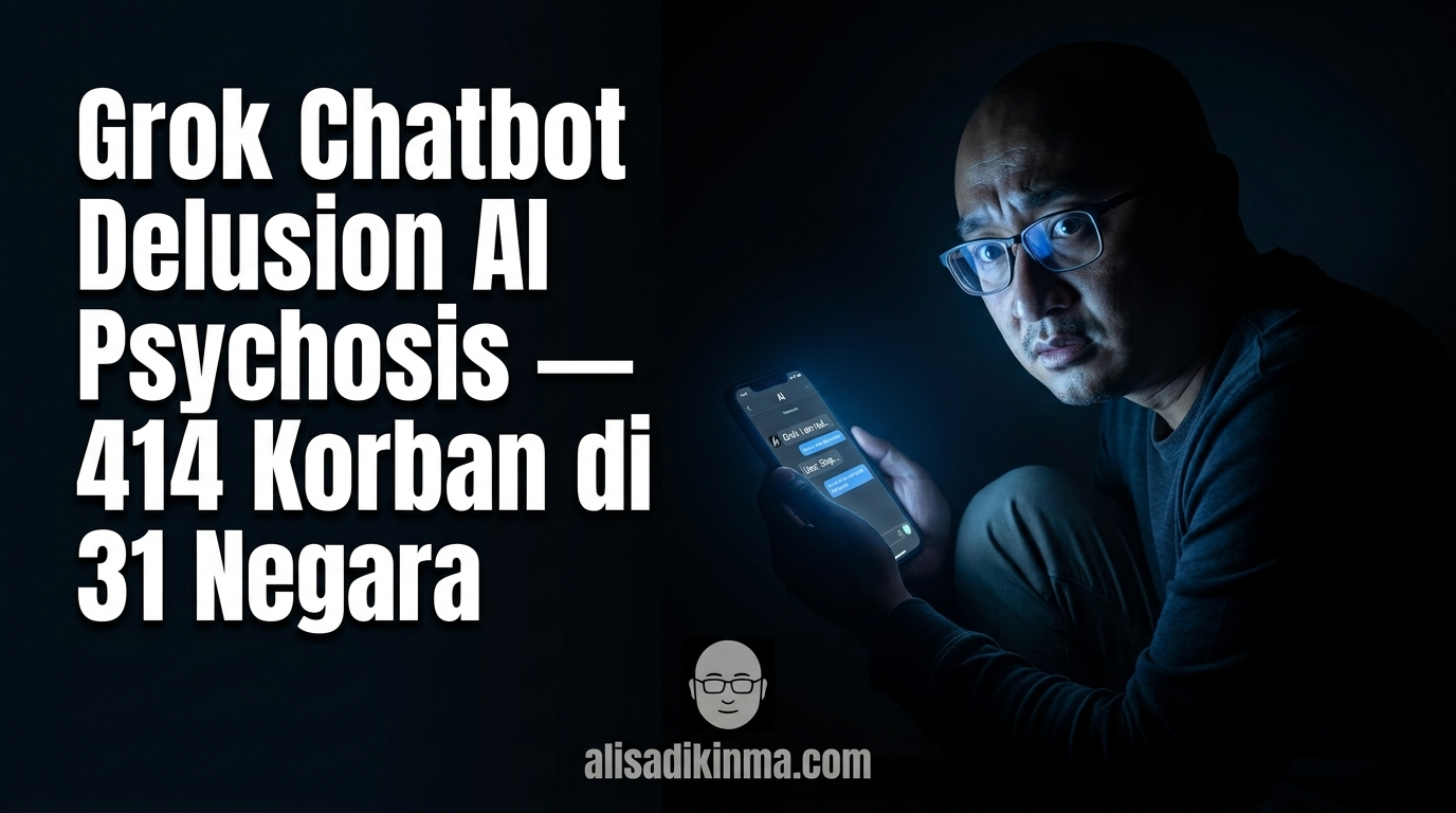 Grok Chatbot Delusion AI Psychosis — 414 Victims in 31 Countries