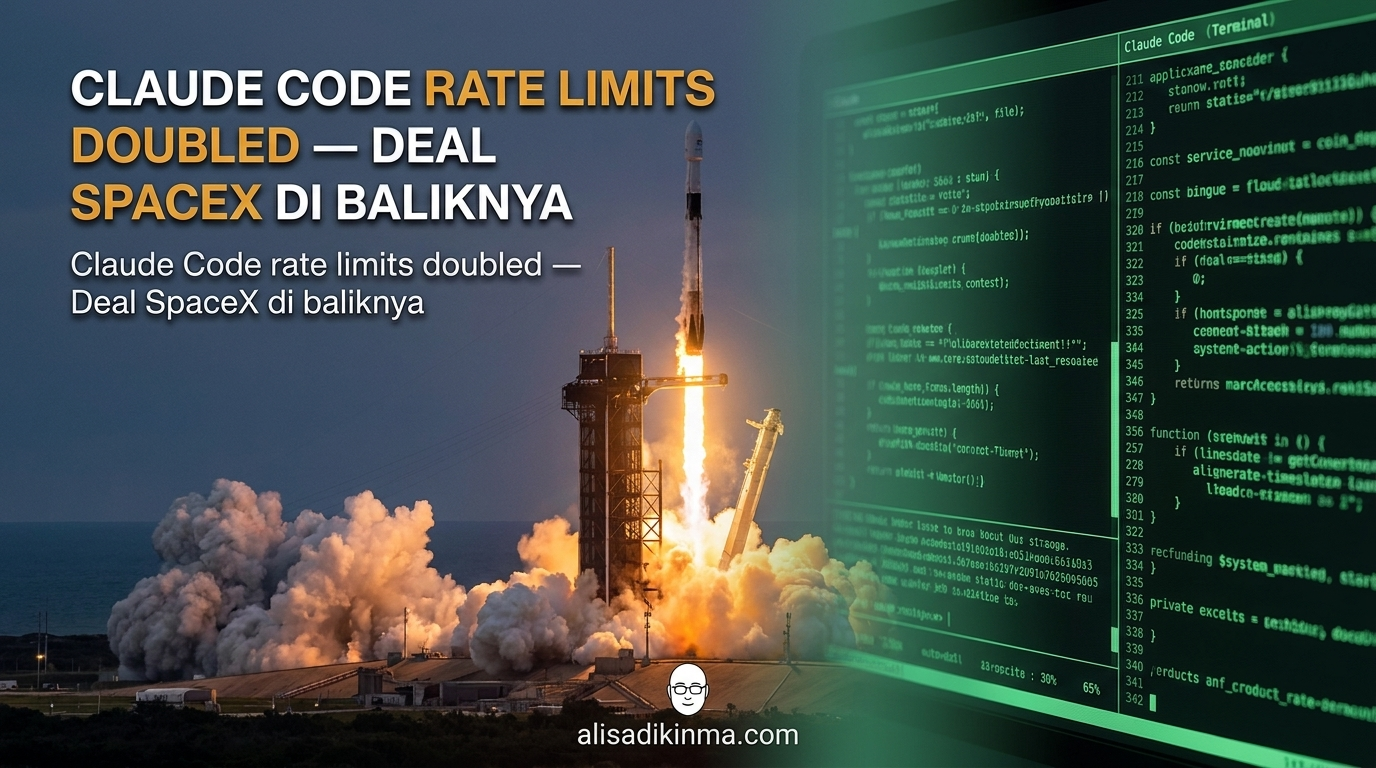 Claude Code Rate Limits Doubled — The SpaceX Deal Behind It