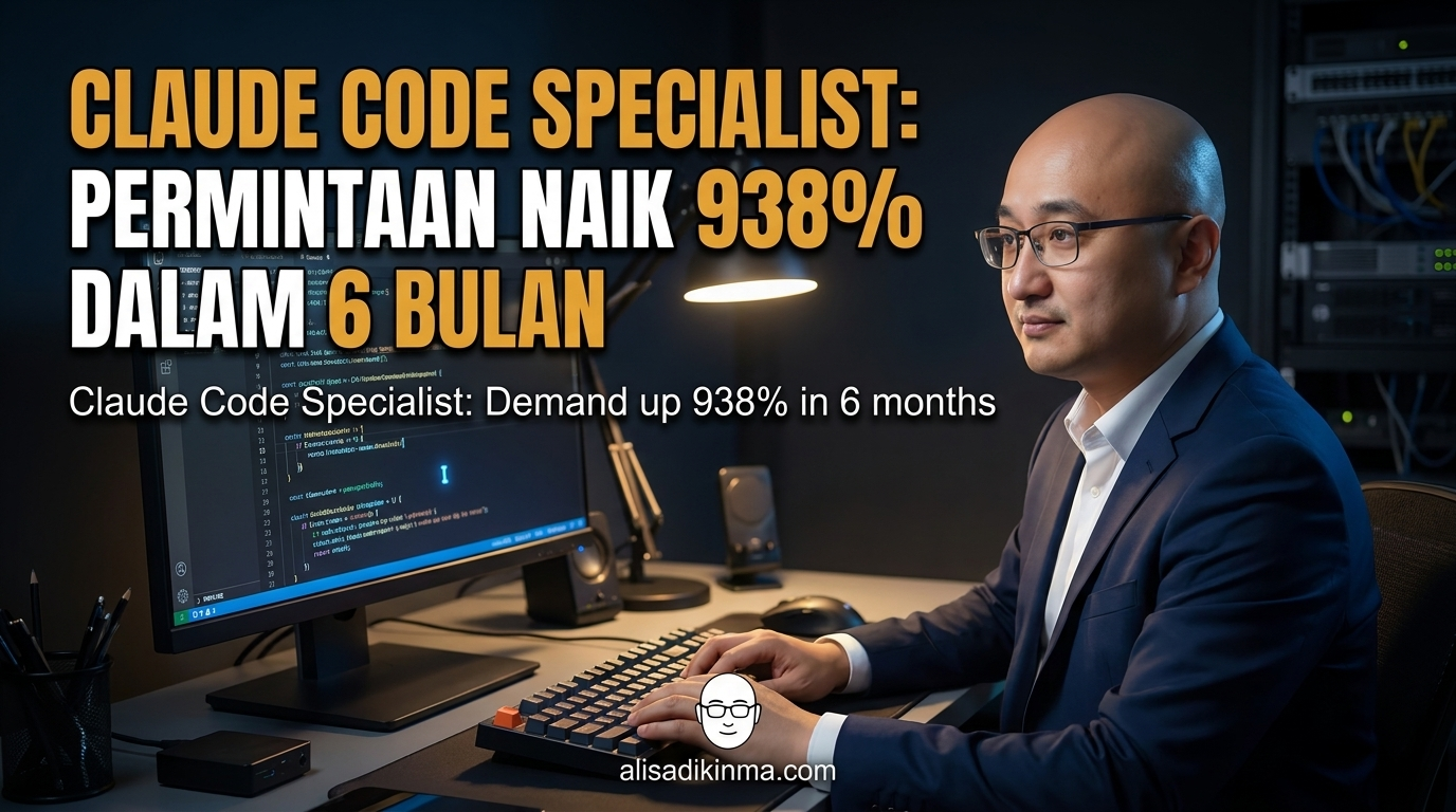 Claude Code Specialist: Demand Up 938% in 6 Months