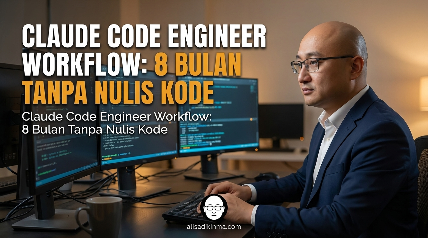 Claude Code Engineer Workflow: 8 Months Without Writing a Single Line of Code