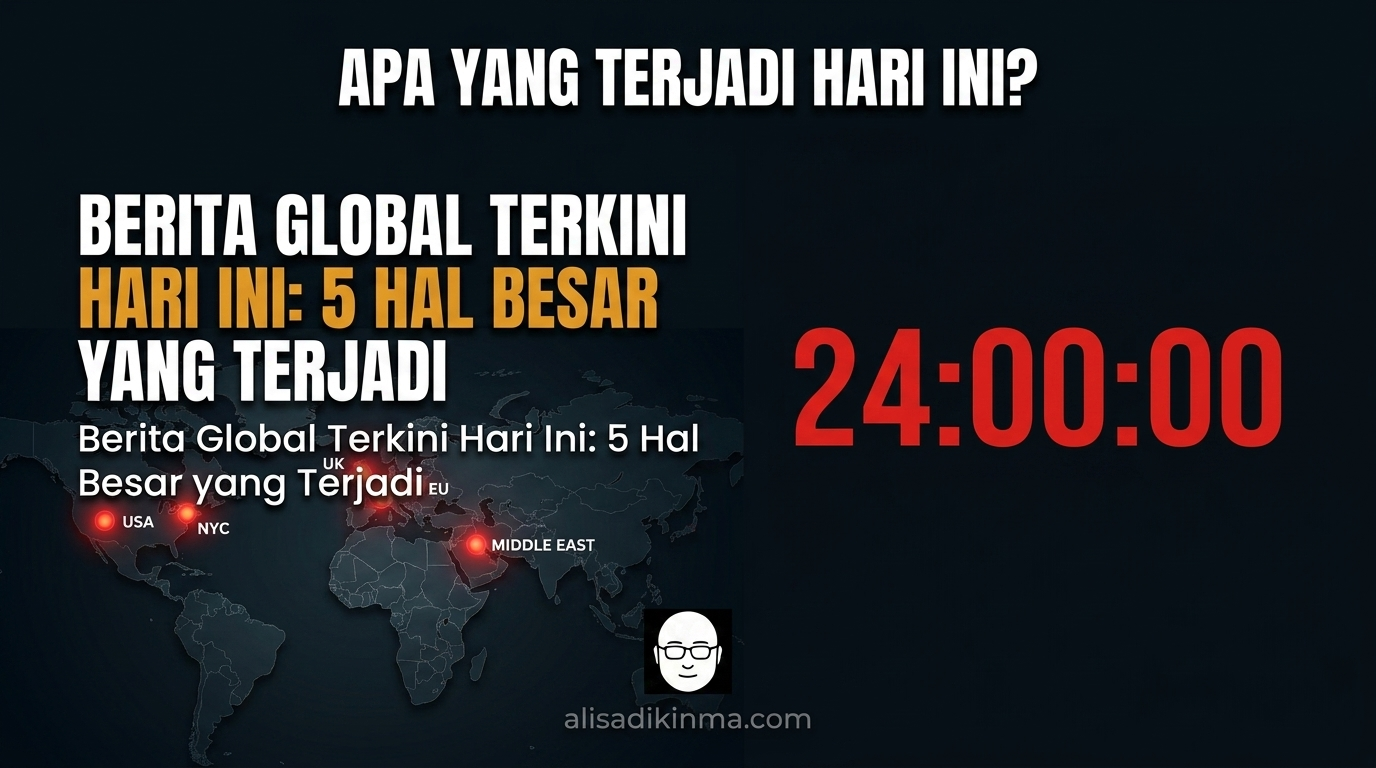 Today's Top Global News: 5 Big Things Happening Right Now