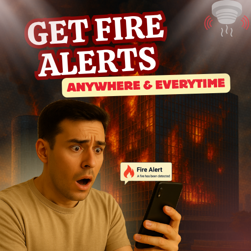 Digital Fire Fighter Alarm System Notifications Through Mysatnusa App