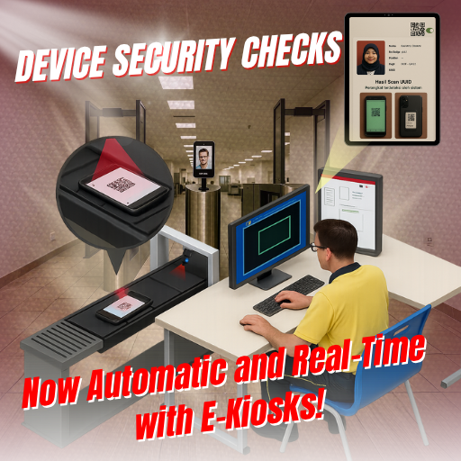 E-Kiosk Automated Mobile Device Security Inspection