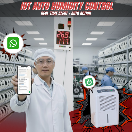 Smt Store Room Using Iot For  Auto Humidity Control